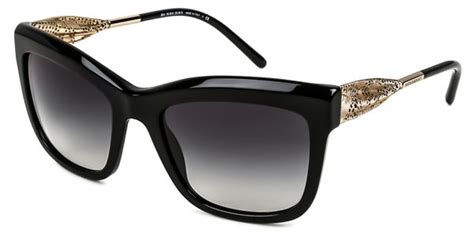 Burberry BE4207 Gabardine Lace 30018G Sunglasses in Black 